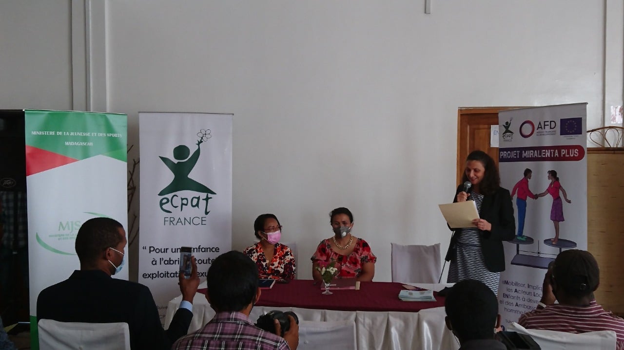 FIFANARAHAM-PIARAHA-MIASA EO AMIN&rsquo;NY MINISTERAN&rsquo;NY TANORA SY NY FANATANJAHANTENA SY NY ECPAT