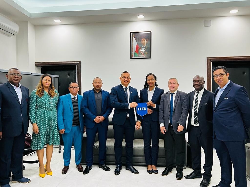 FITSIDIHANA TAMIN&rsquo;NY FOMBA OFISIALY NATAON’IREO DELEGASIONAN’NY FIFA sy ny FMF