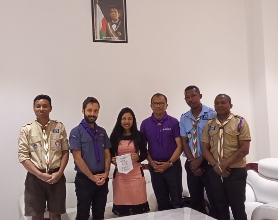 FITSIDIHANA TAMIN&rsquo;NY FOMBA OFISIALY NATAON’NY BUREAU MONDIAL DU SCOUTISME (BMS)