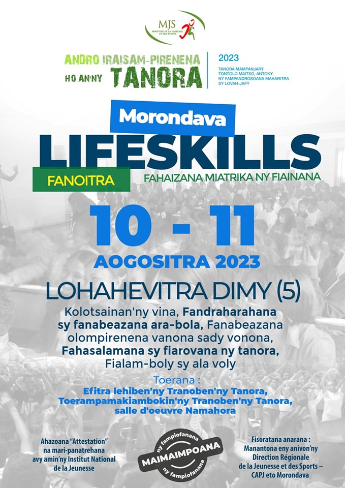 ANDRO IRAISAM-PIRENENA HO AN&rsquo;NY TANORA 2023 (JIJ): LIFESKILLS FANOITRA