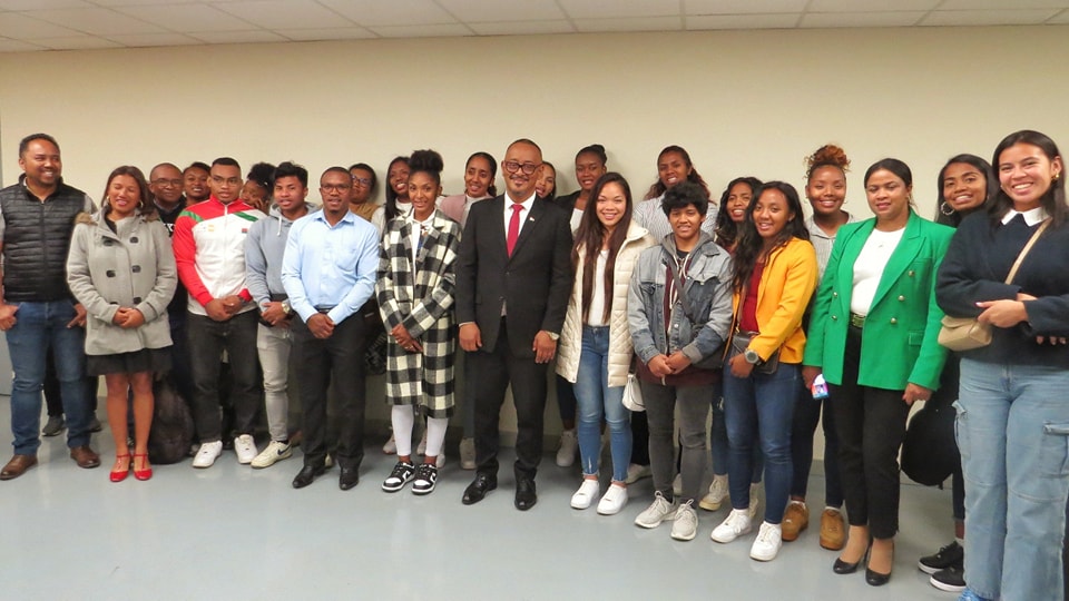 LALAON&rsquo;NY FRANKOFONIA: FANDRAISANA IREO DELEGASIONA