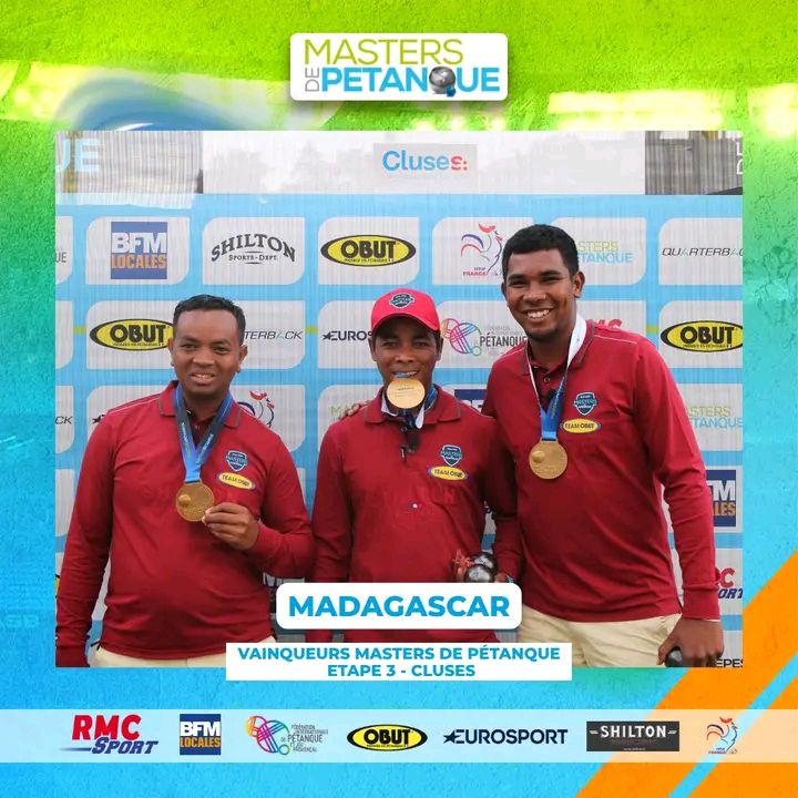 Victoire éclatante des Malgaches au Master de Pétanque 2025