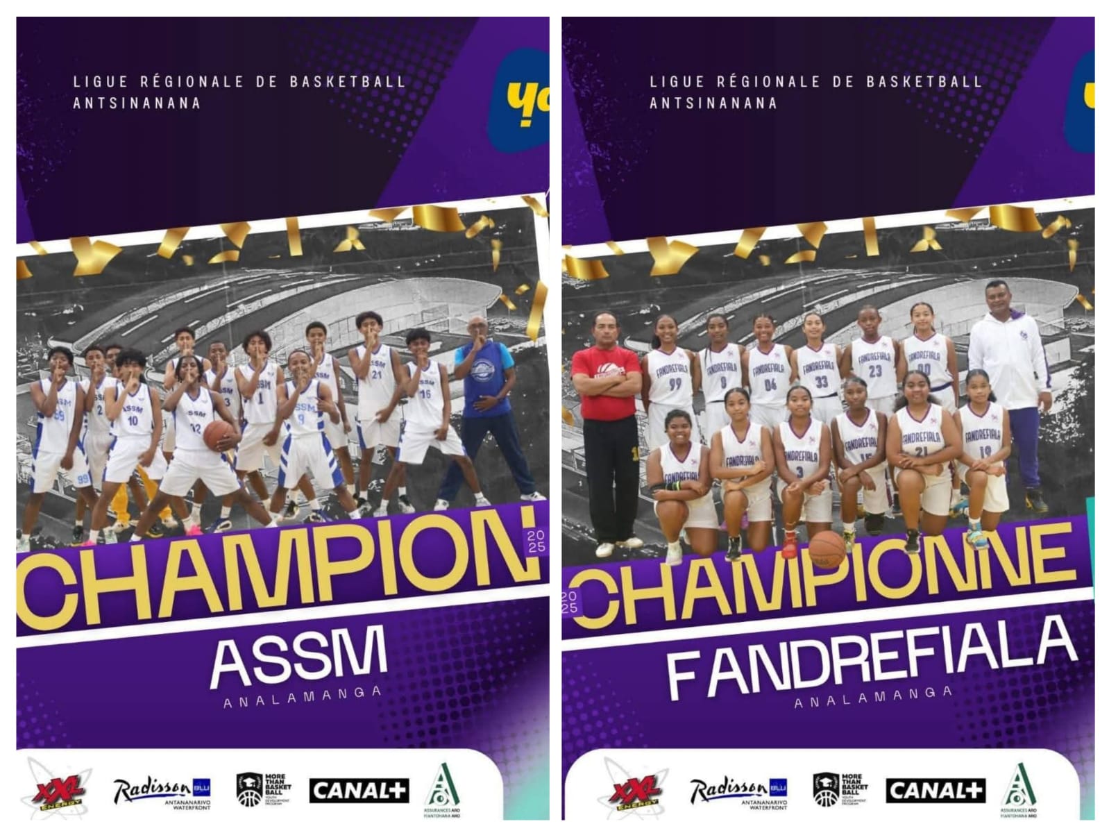 Victoire d&rsquo;Analamanga au Championnat U16 de Basketball 2025 à Toamasina