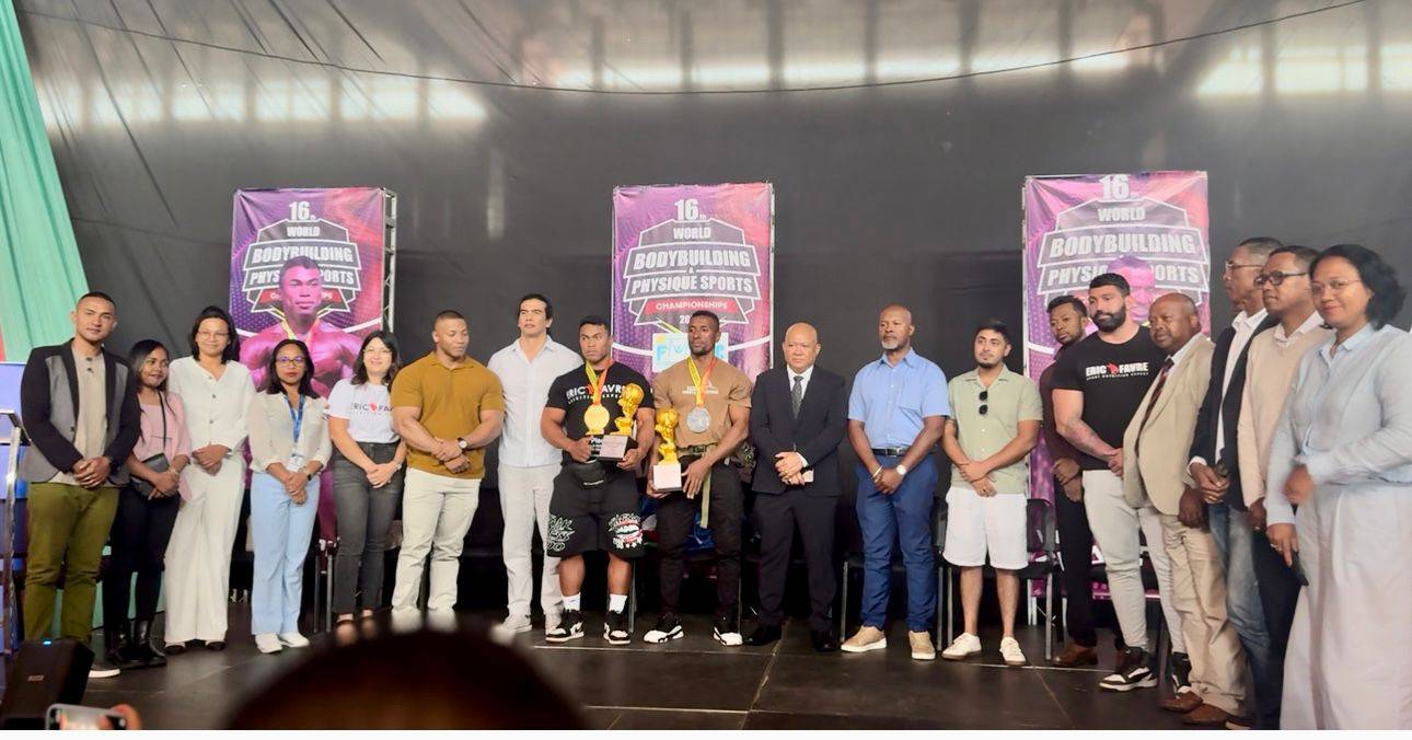 Madagascar en force au Bodybuilding international