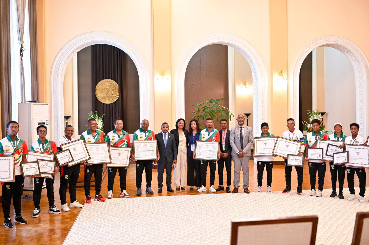 Pétanque : Distinction honorifique décernée aux athlètes malgaches