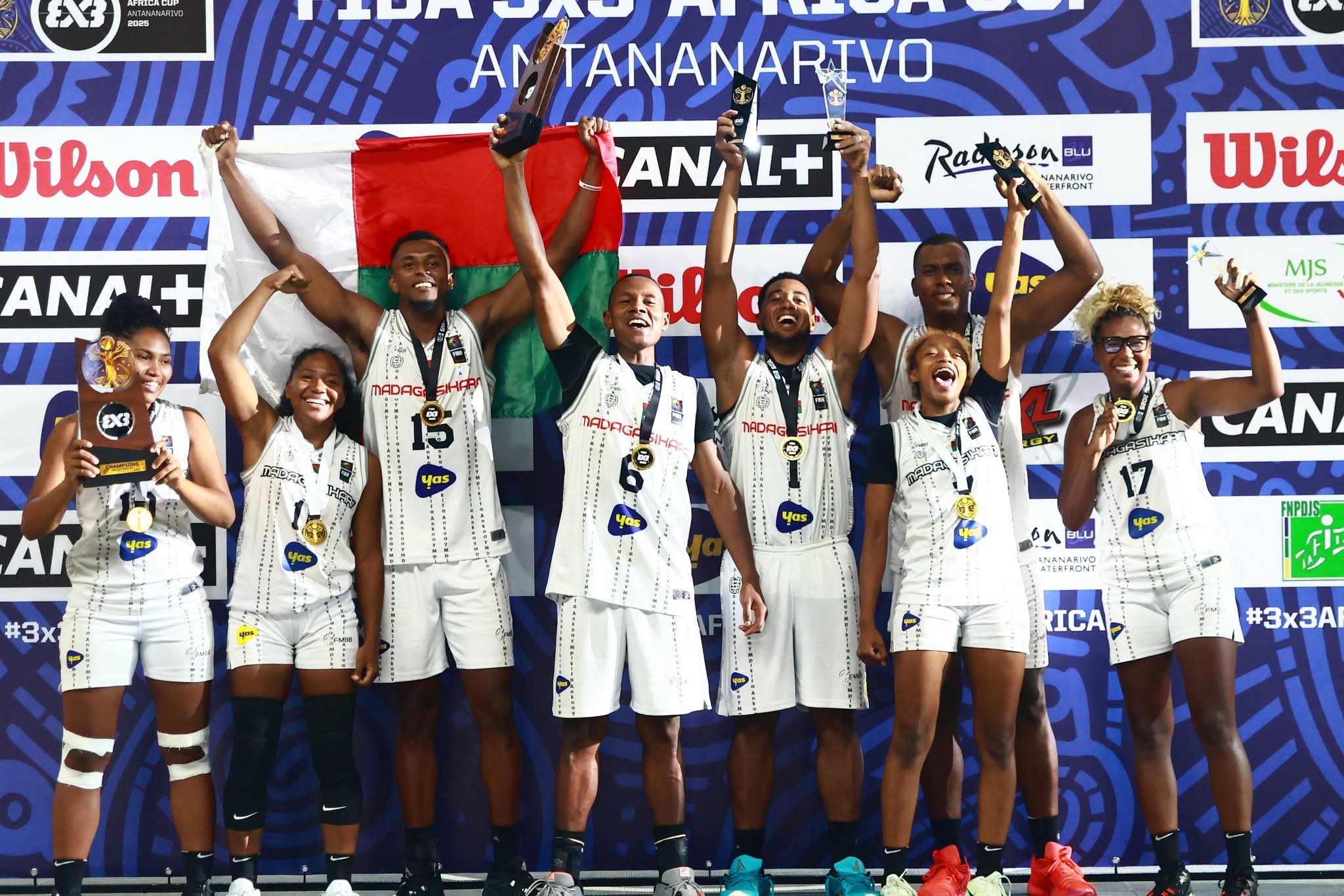 Triomphe historique pour le 3×3 malgache